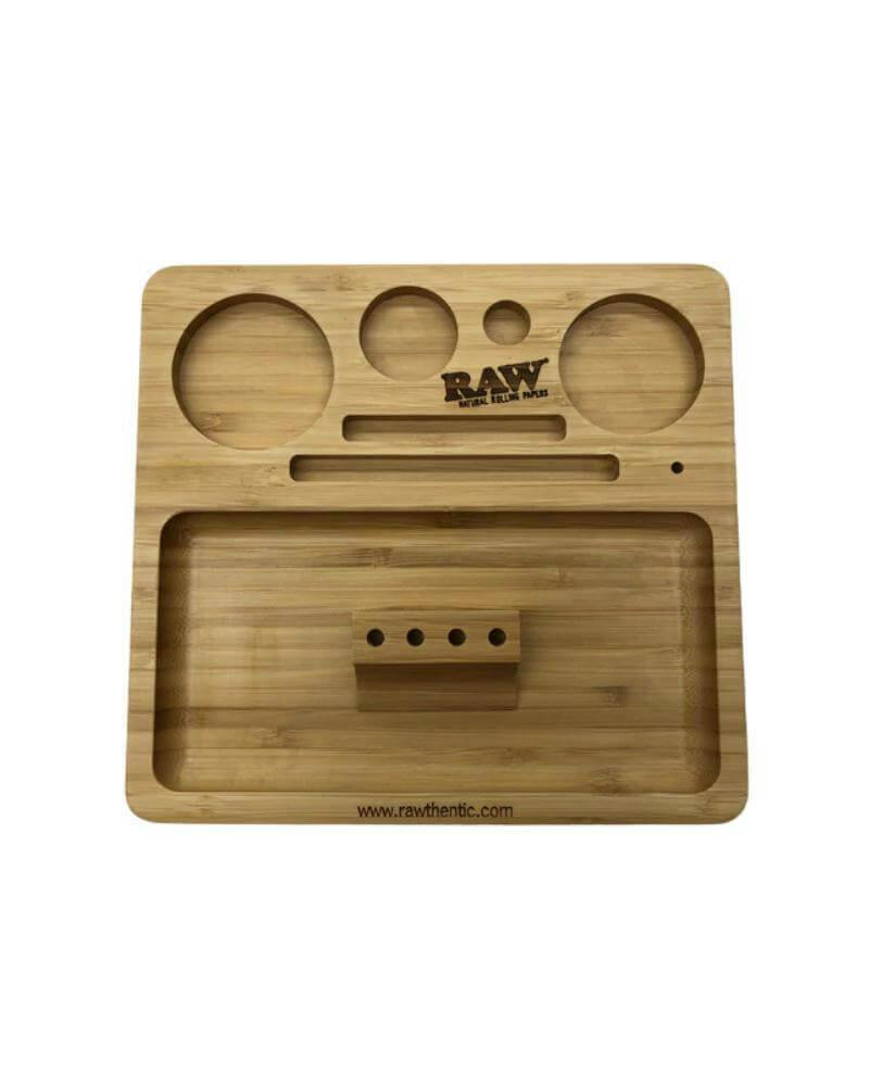 Raw | Bamboo Organizer | Rolling Tray