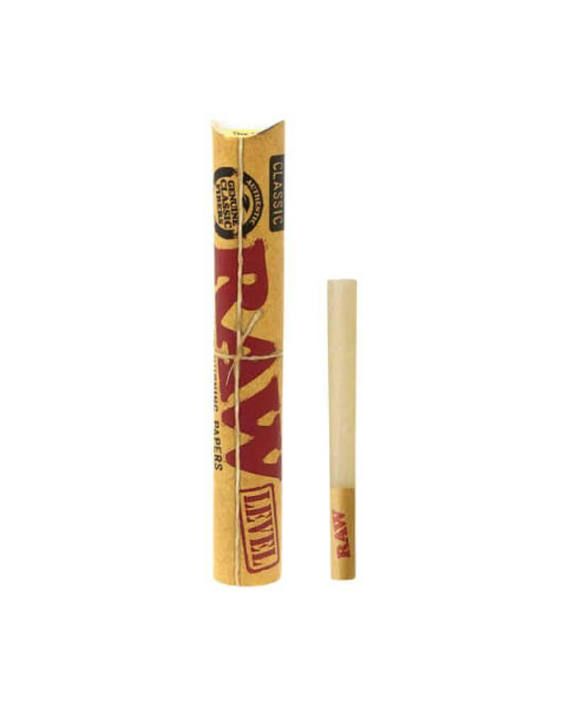 Raw | Classic Natural Level Cones | 6 Pack | 84mm