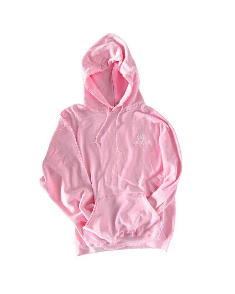 Pink Embroidered Hoodie | X-Large