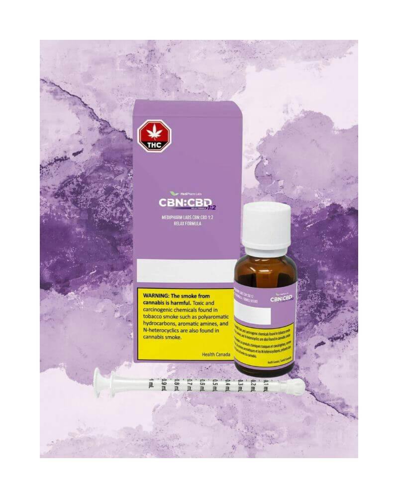 CBN:CBD 1:2 Relax Formula Oil | 600mg CBD + 300mg CBN