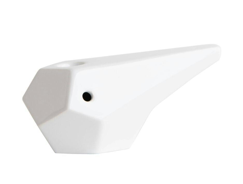 BRNT - Prism Ceramic Pipe - White
