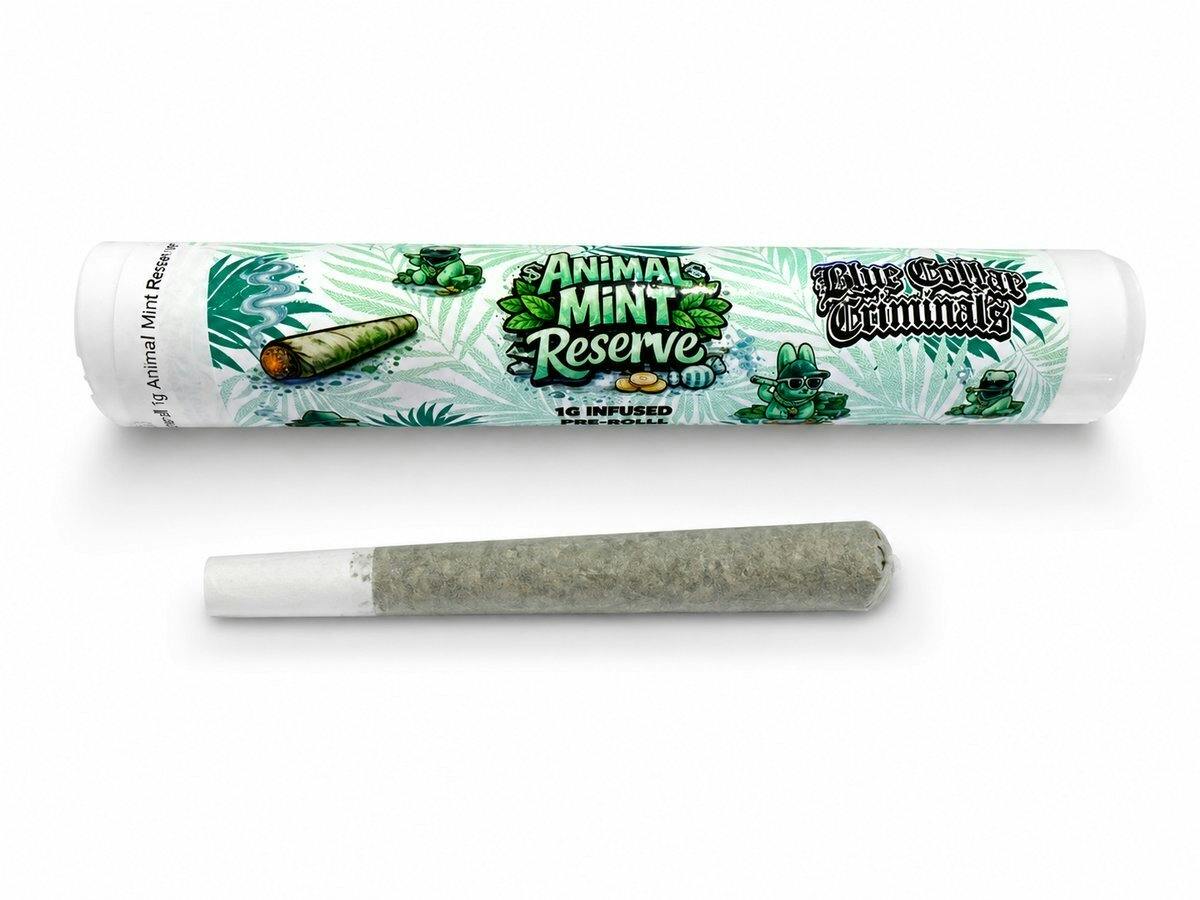 BCC Infused Preroll 1g Animal Mint Reserve