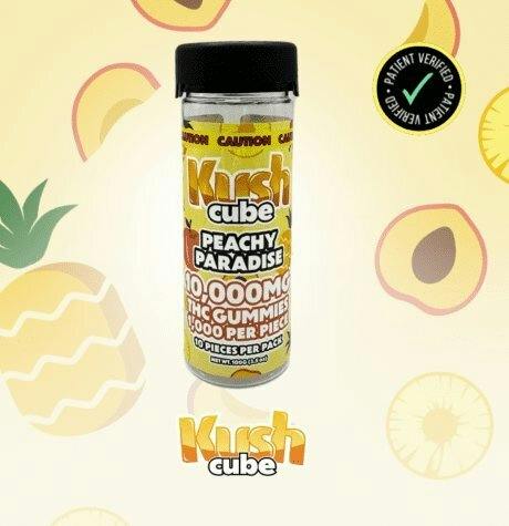 Kush Cubes - 10,000mg - Peachy Paradise 10ct