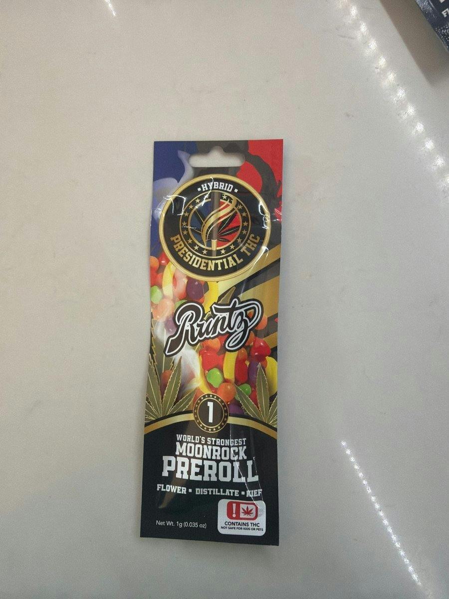 Presidential - 1g Moon Rock Preroll - Runtz