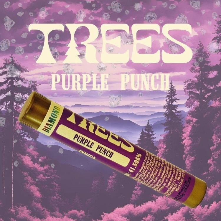 Trees 1.6g Diamond Infused Purple Punch