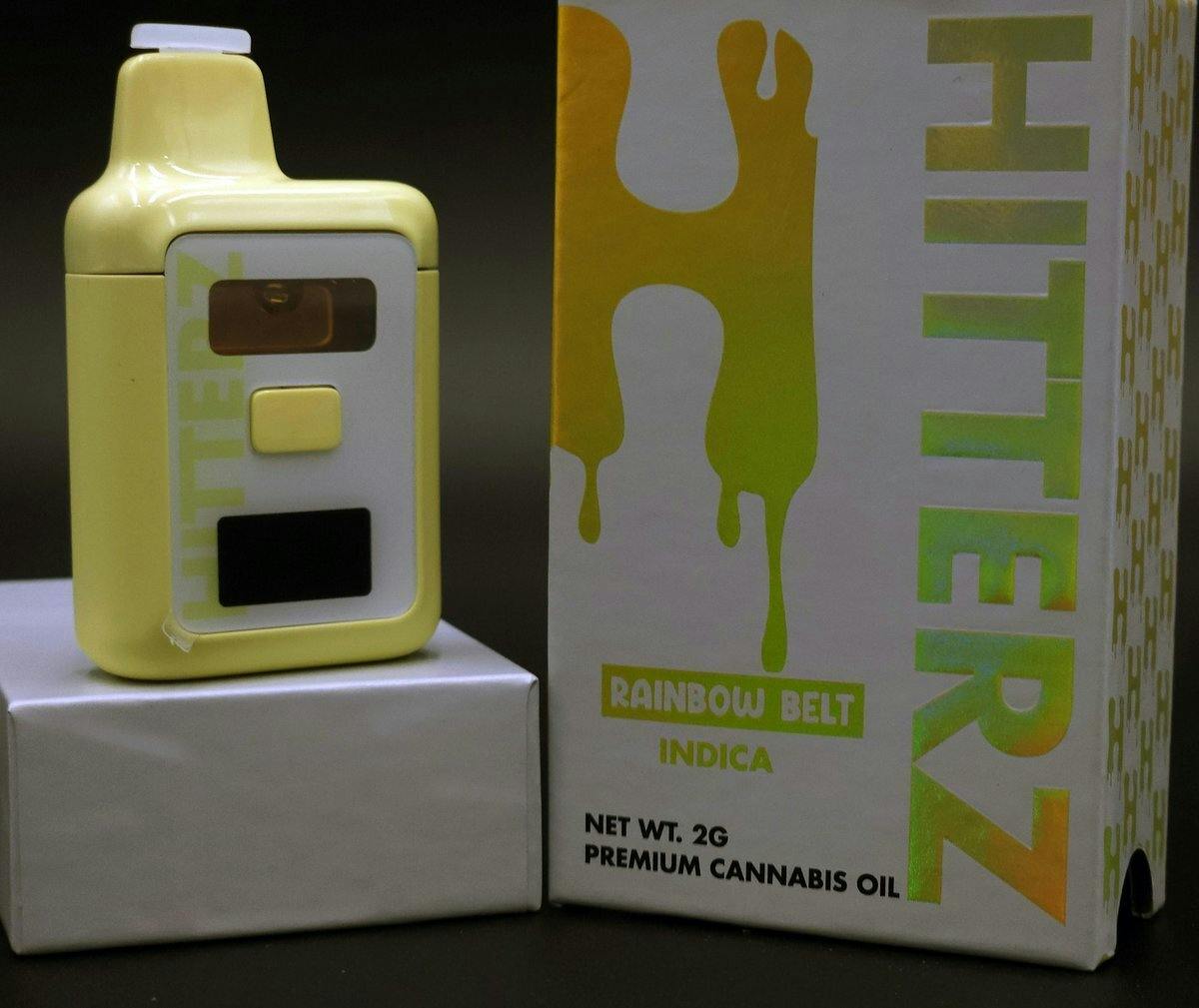 Hitterz 2g Disposable Rainbow Belt