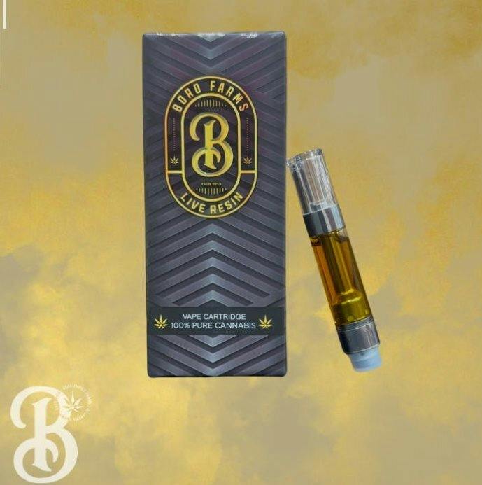 Boro Family Farms - 1g LIVE RESIN Cart - Humboldt Cake
