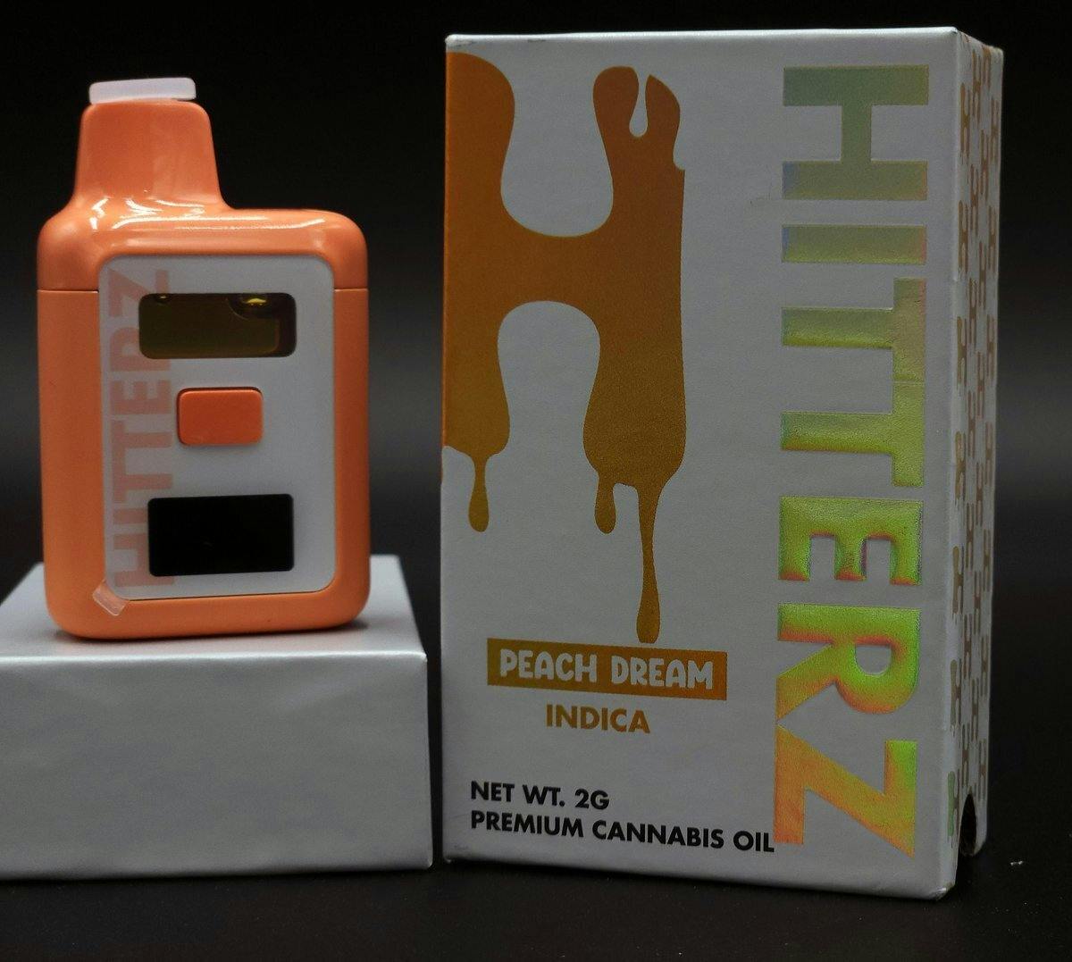 Hitterz 2g Disposable Peach Dream