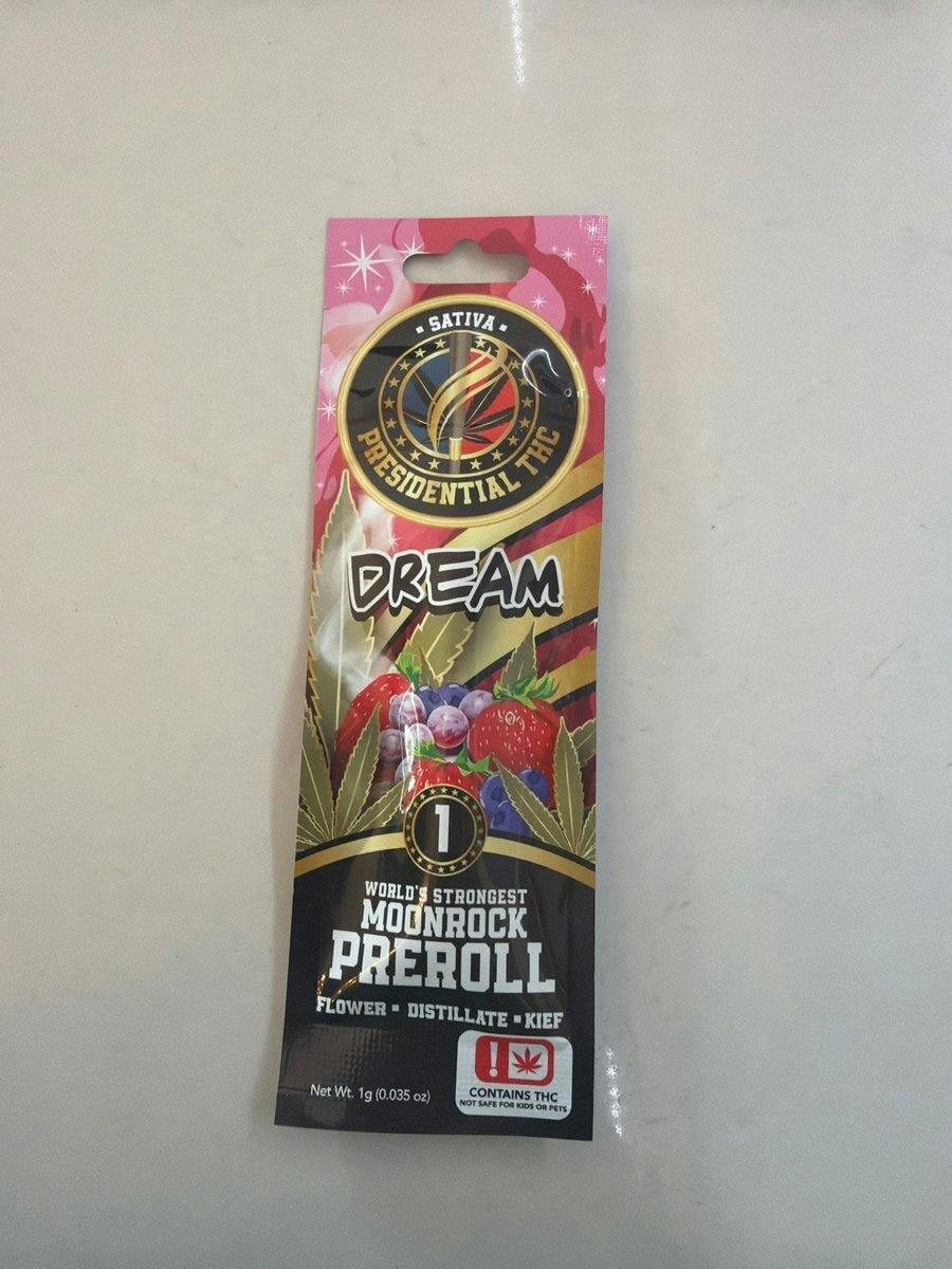 Presidential - 1g Moon Rock Preroll - Dream