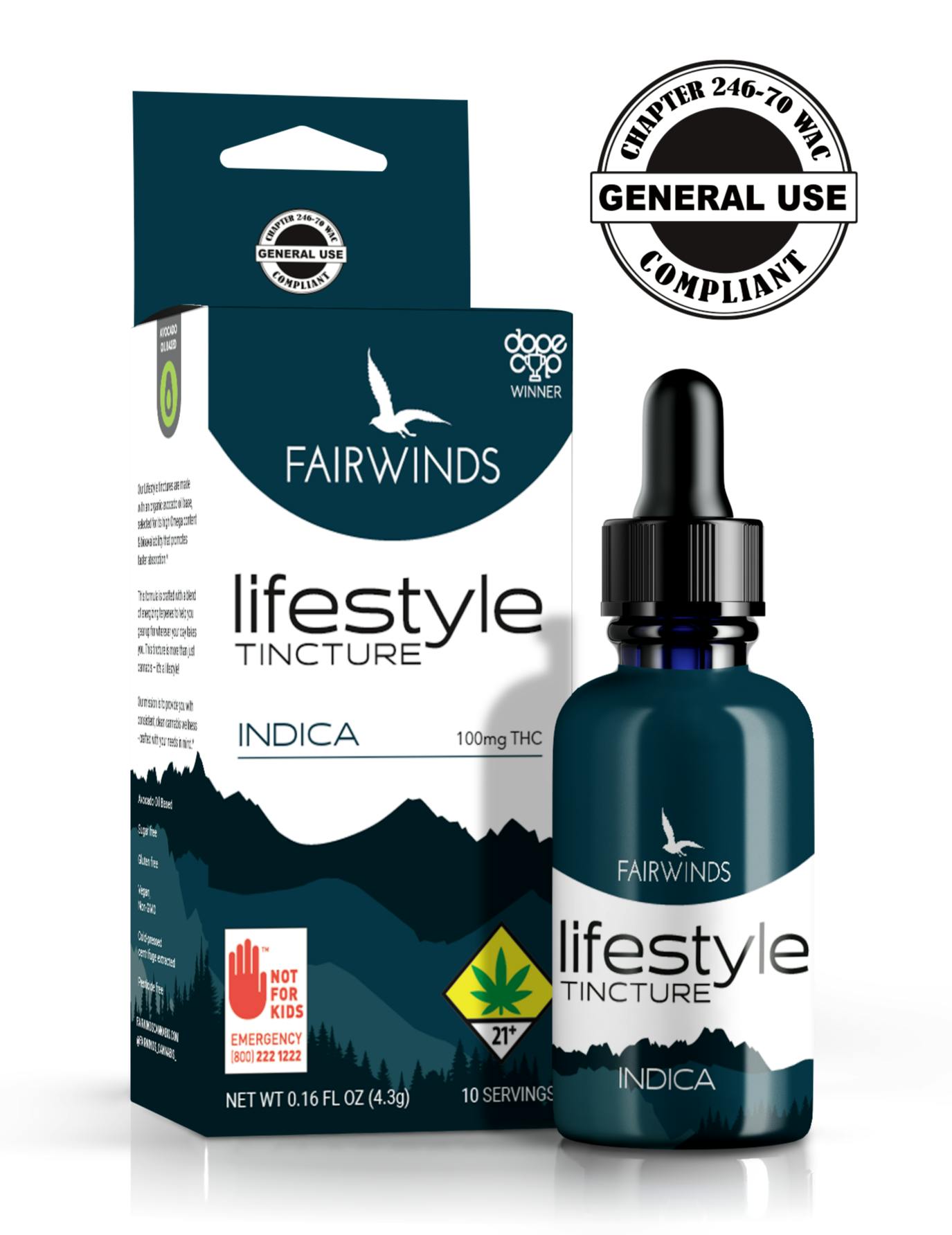 Fairwinds - Lifestyle Indica Tincture