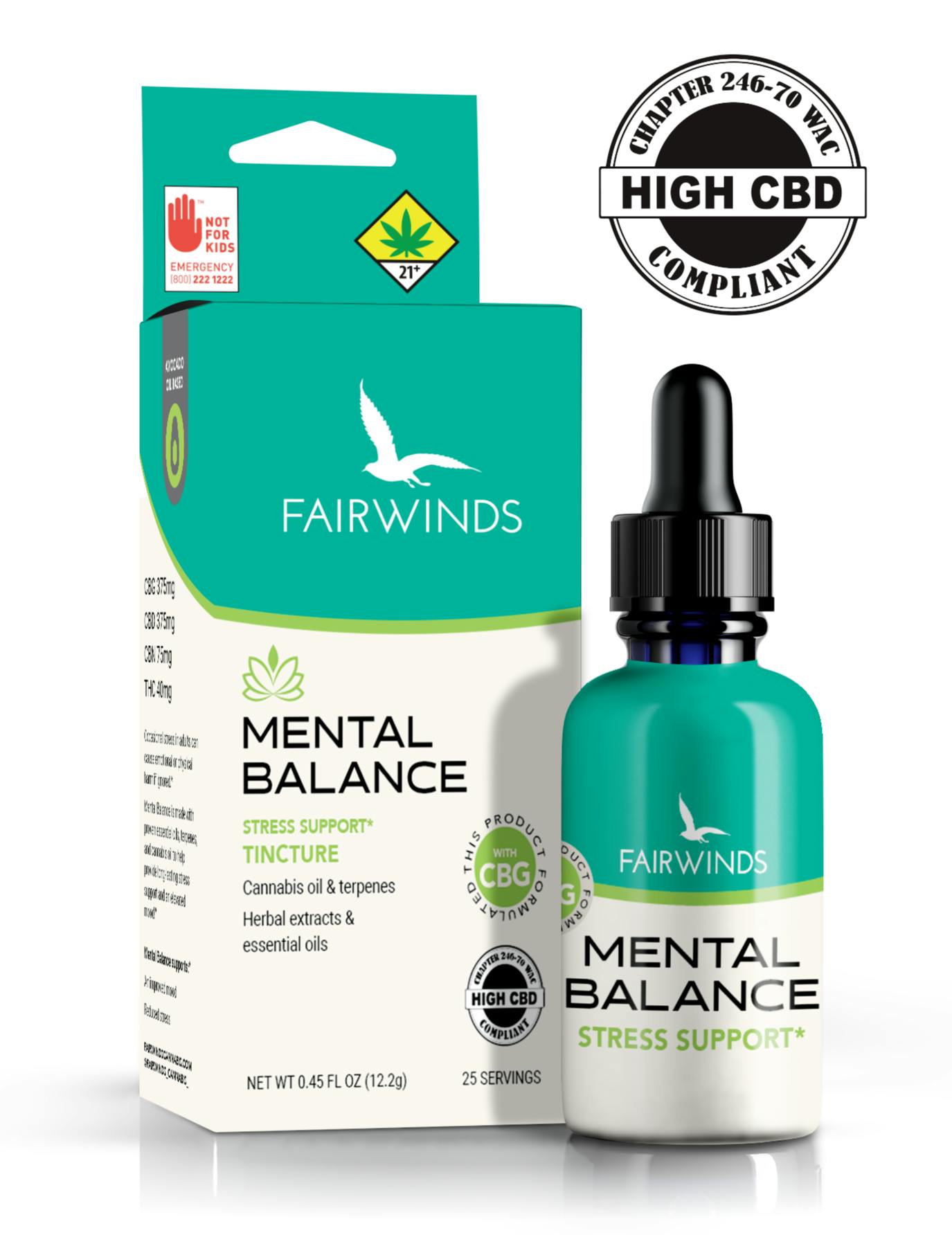 Fairwinds - Mental Balance Tincture