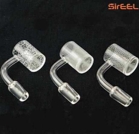 LuvBuds - SirEEL 14mm Male Etched Quartz Banger