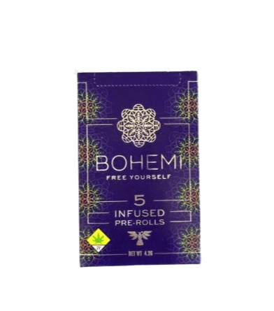 Bohemi - Cherry Grapefruit Infused Joints 5pk