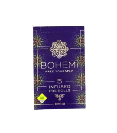 Bohemi - Grape Ape Infused Joints 5pk