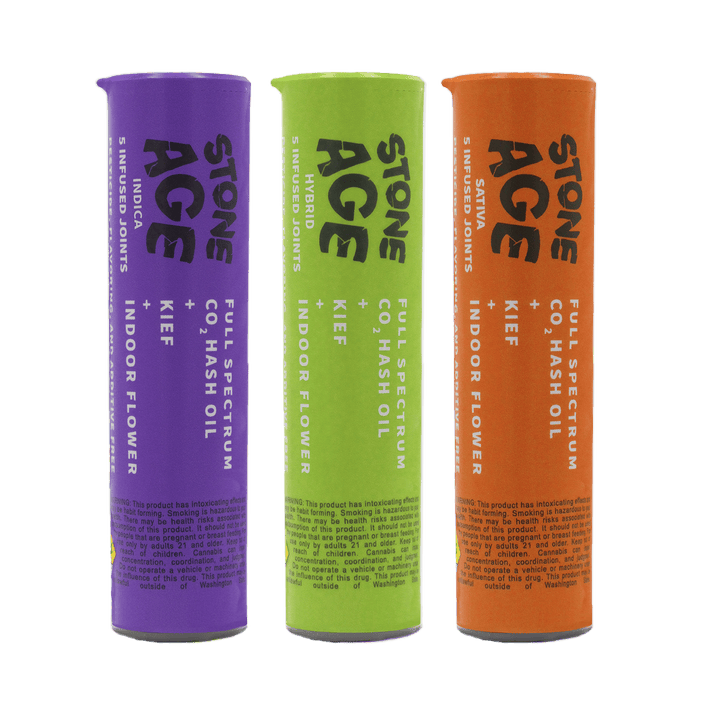 Stone Age - Bad to the Bong Infused Joints 5pk