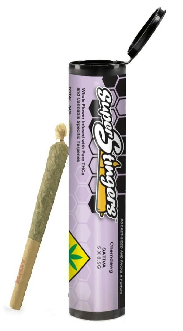 Stingers - White Widow Super Infused Joints 2pk