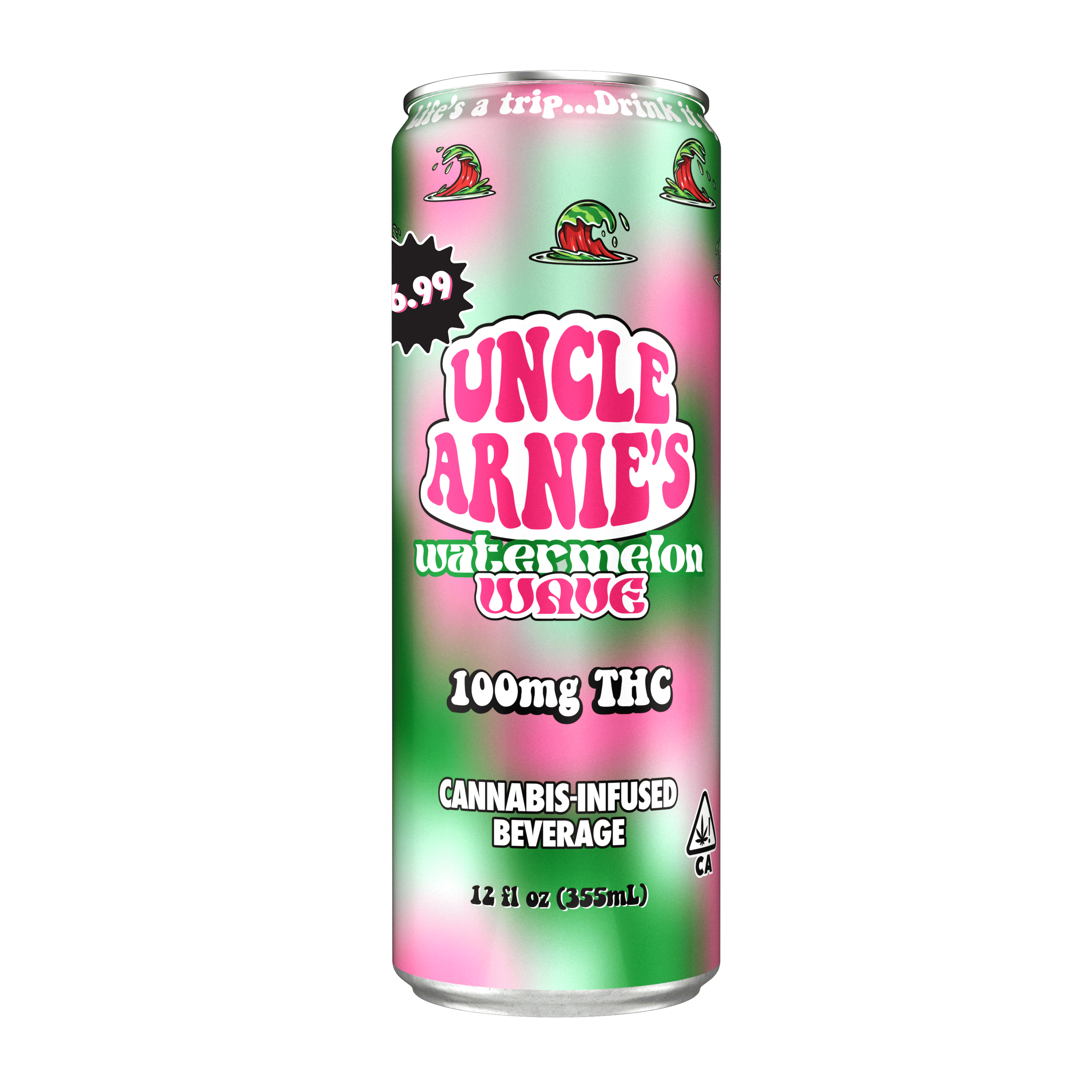 Uncle Arnies - Watermelon Wave Juice