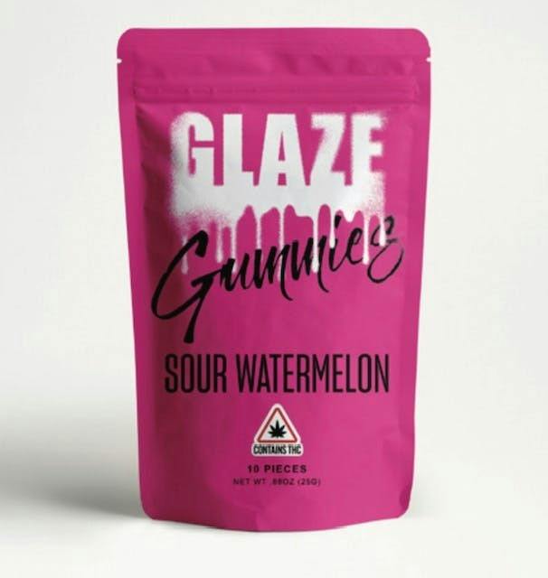 Sour Watermelon Gummies - Glaze