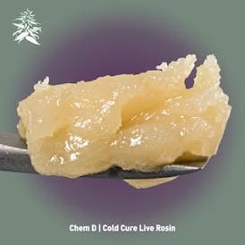 Chem D Cold Cure Live Hash Rosin - Hazy Hill