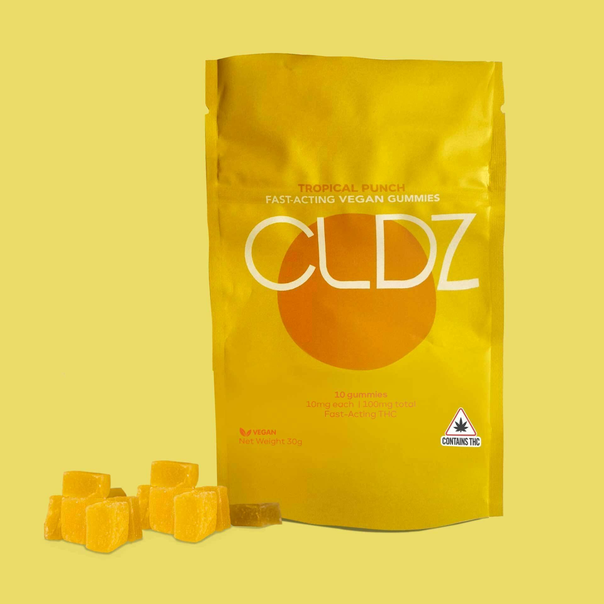 Tropical Punch Vegan Hybrid Gummies - CLDZ