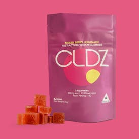 Mixed Berry Lemonade Vegan Indica Gummies - CLDZ