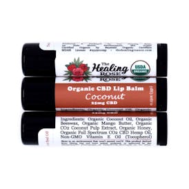 CBD Lip Balm - The Healing Rose Coconut