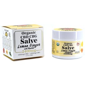 Lemon Ginger CBD Salve (2400mg) - The Healing Rose