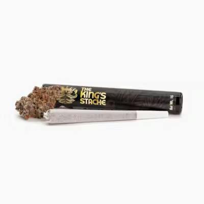 Peanut Butter Cherry Pie 1g Preroll - The King's Stache