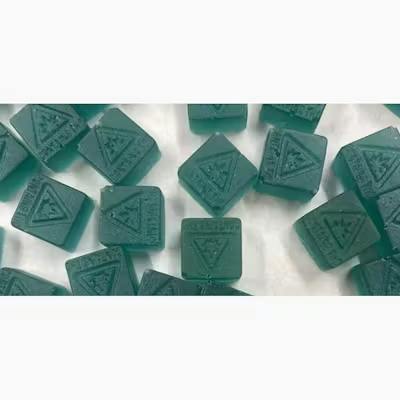 Blue Raspberry Indica Gummies (200mg) - Mystique cannabis product