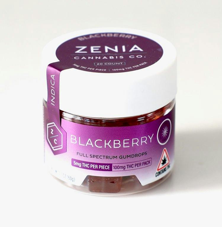 Blackberry Gumdrops (200mg) - Zenia - 200mg