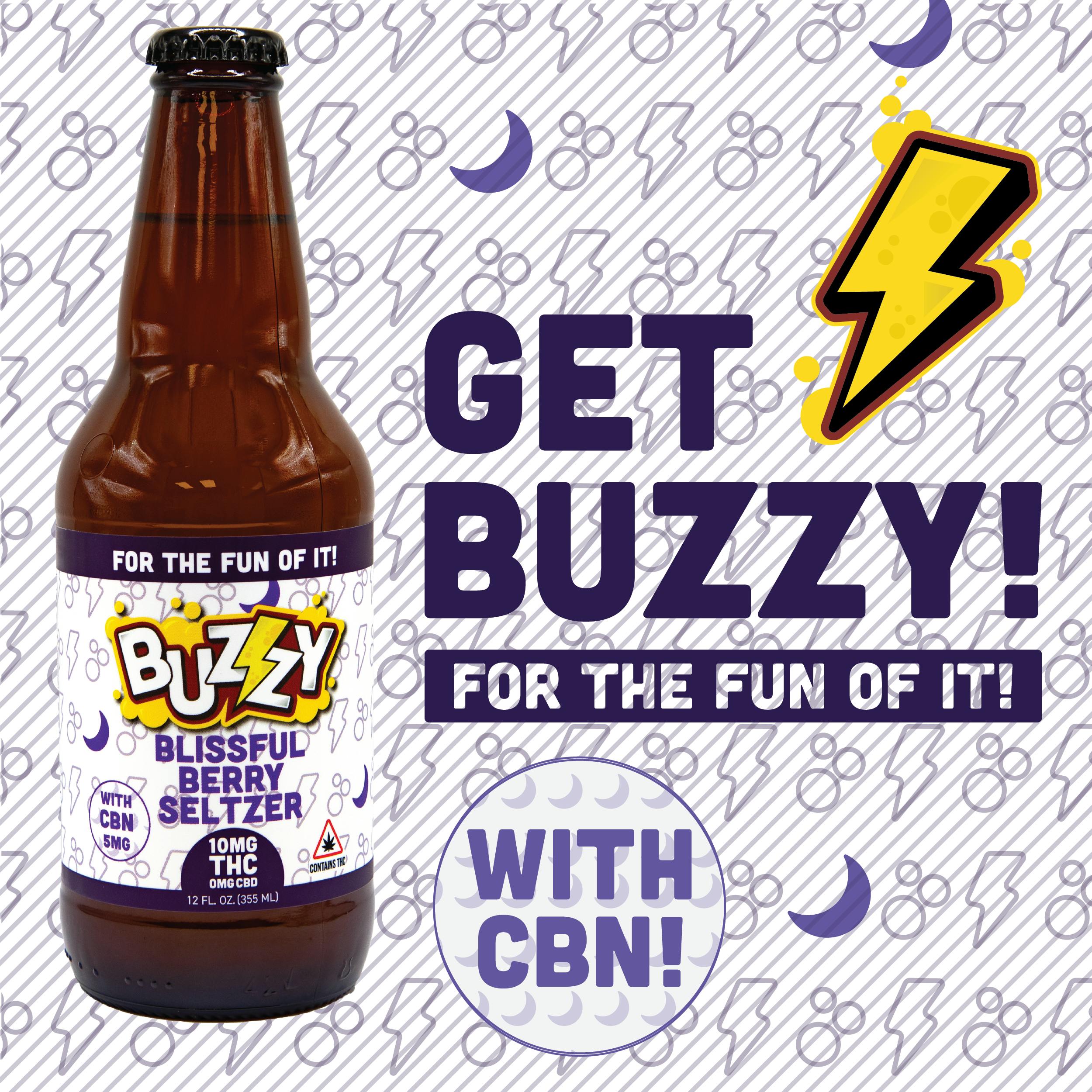 Blissful Berry Seltzer - Buzzy