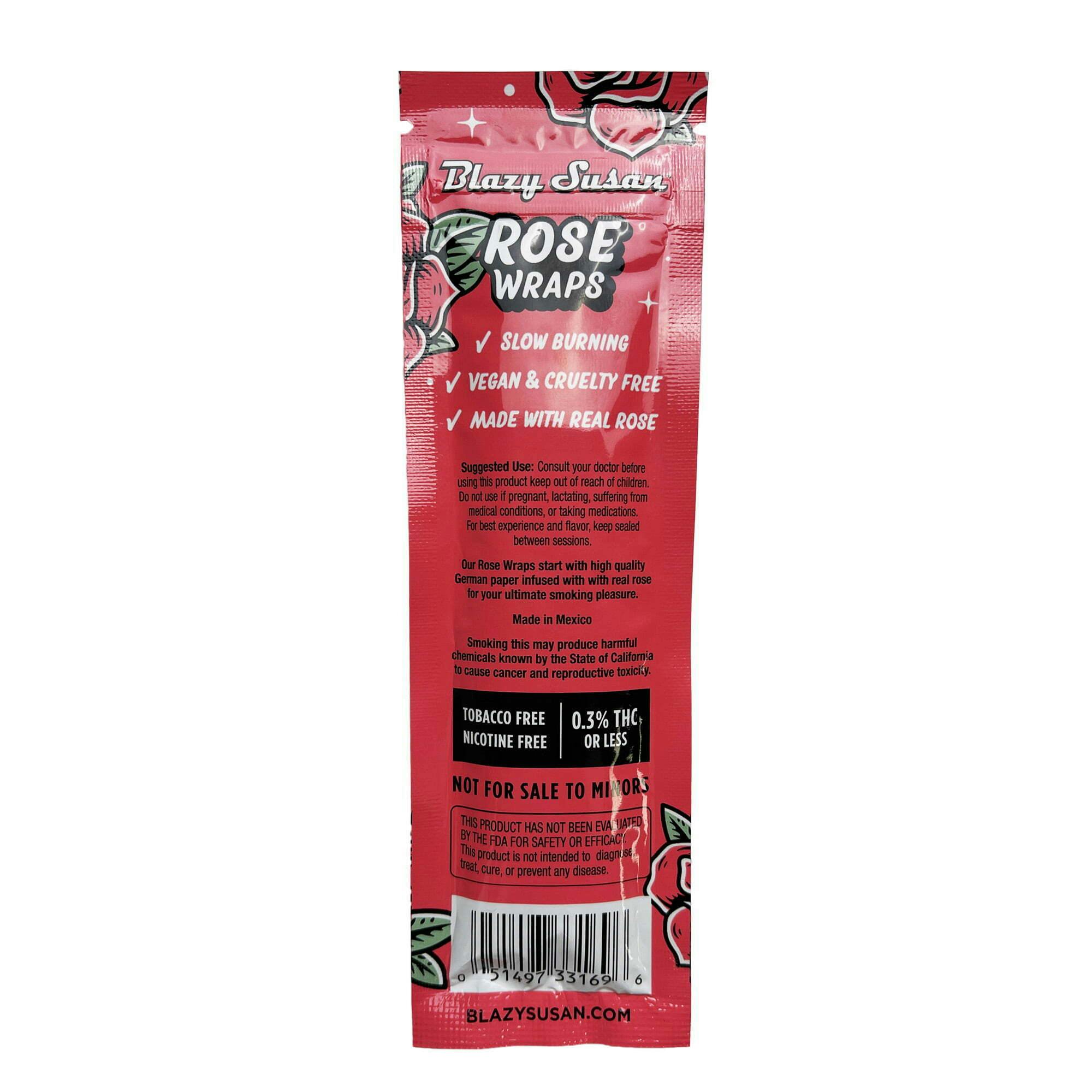 Blazy Susan | Rose Wraps | Accessories | 2pk