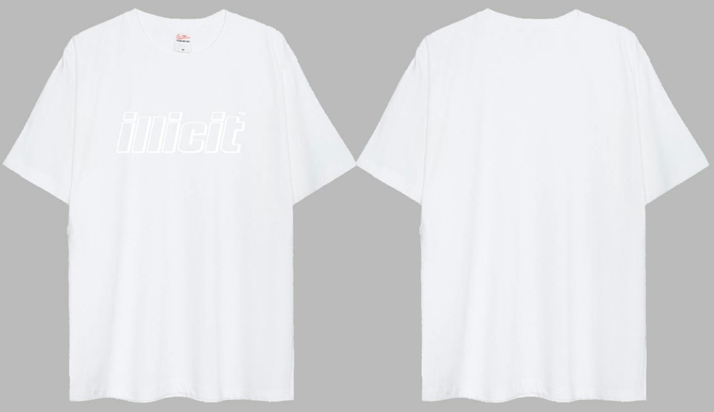 Puffy Print Logo T-Shirt | White