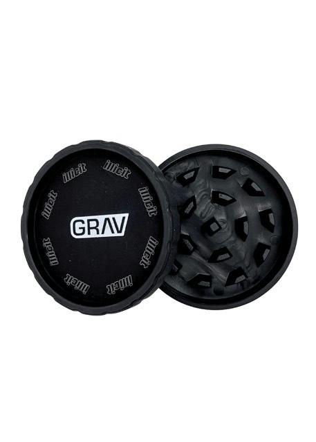 Custom Illicit Small Print Hemp Grinder