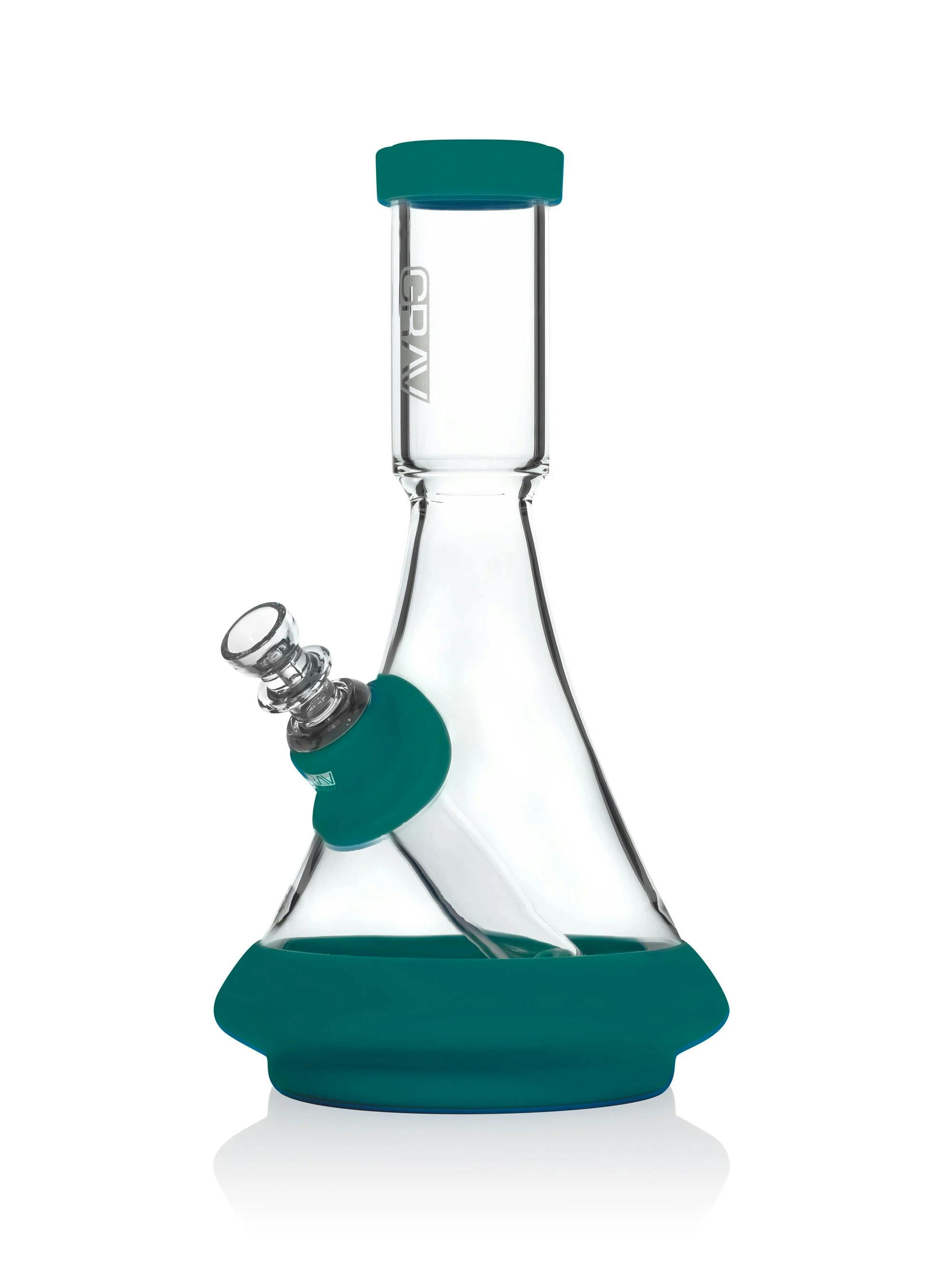 Deco Beaker in Silicone | Dark Teal