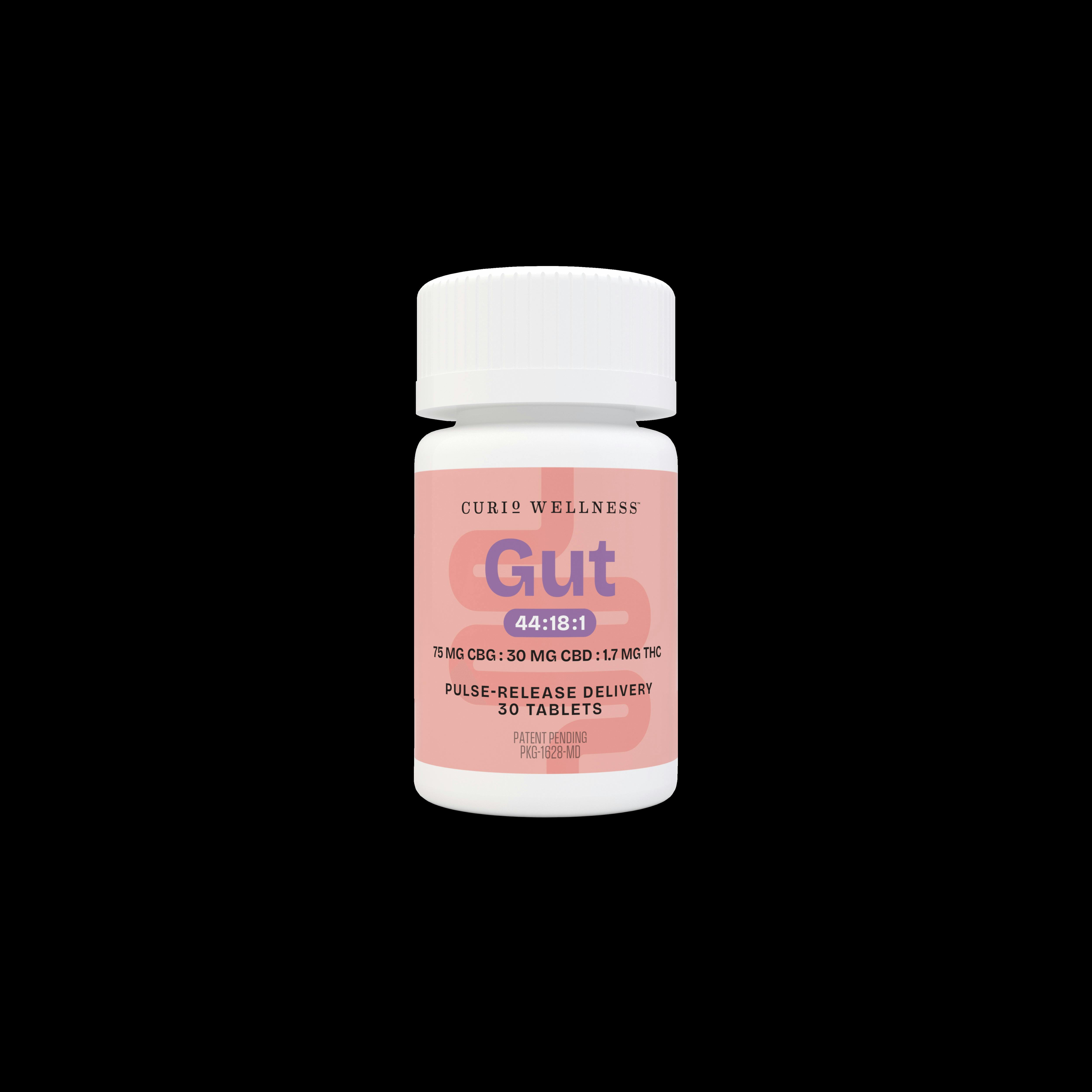 Gut | Pulse Release Tablets 44:18:1 CBG:CBD:THC 102MG (60ct)