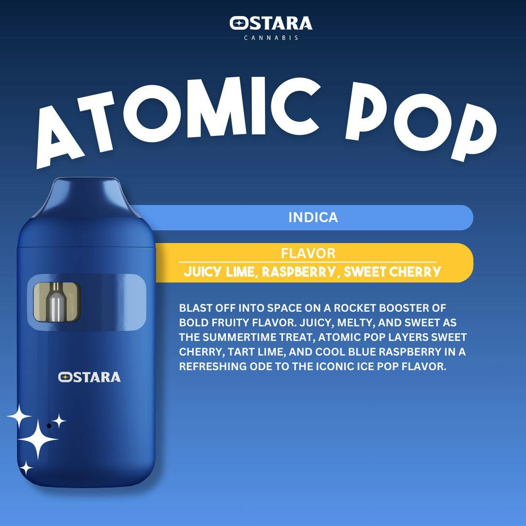 Atomic Pop | Disposable cannabis product