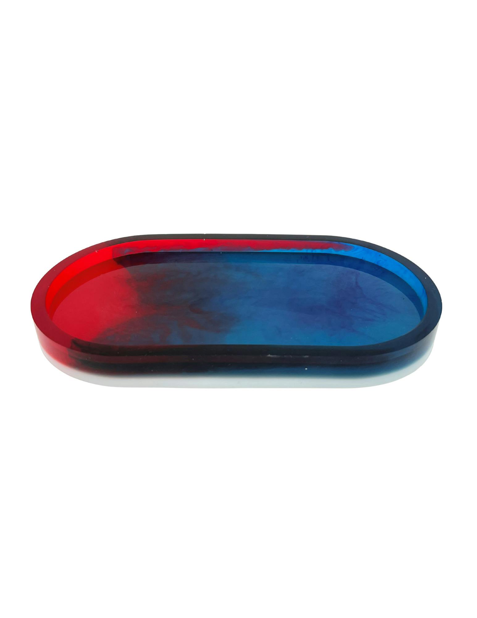 BUBBA WOOD RESIN ROLLING TRAY SMALL