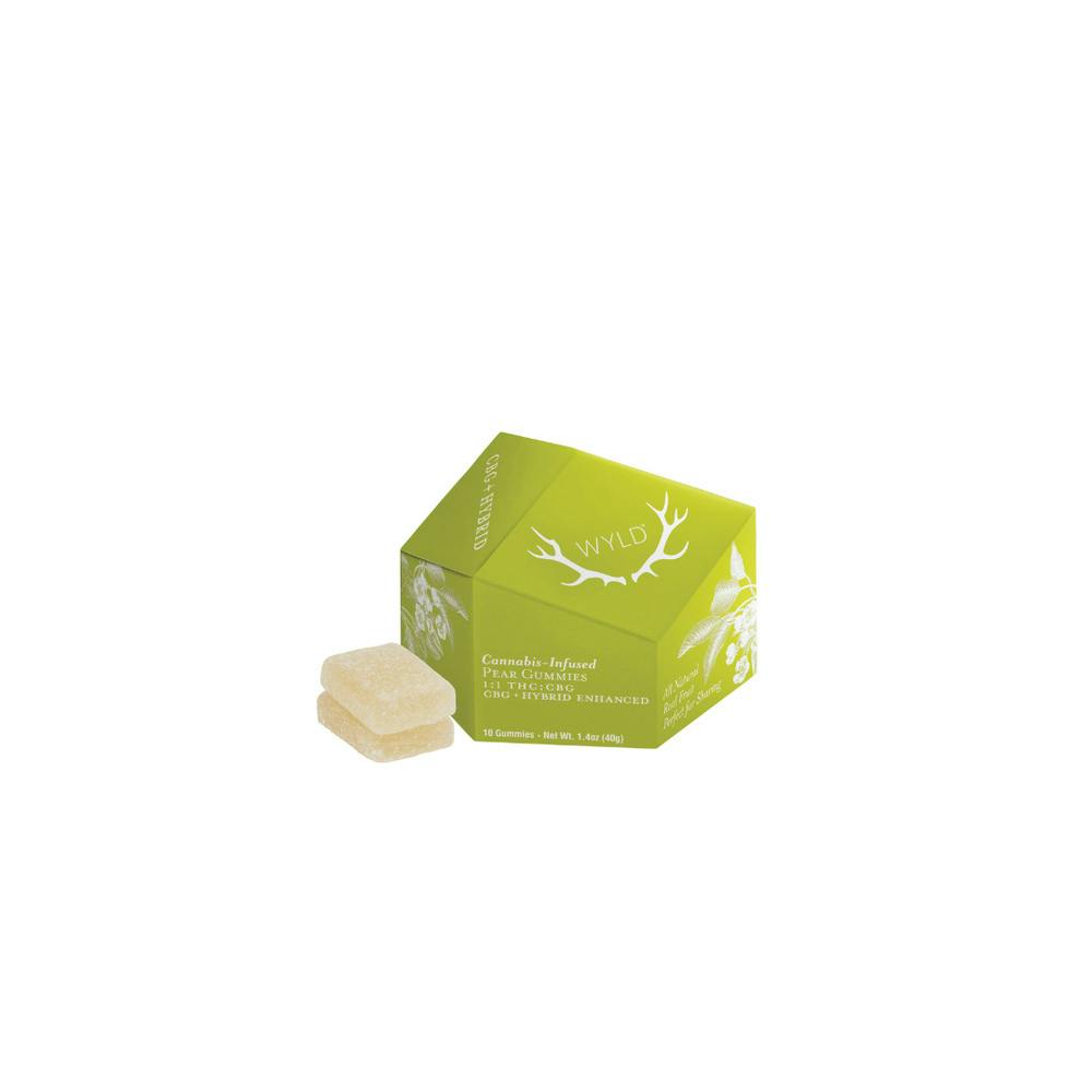 *HIGH DOSE* Pear 1:1 CBG + Hybrid Enhanced Gummies | 200mg | MI Only