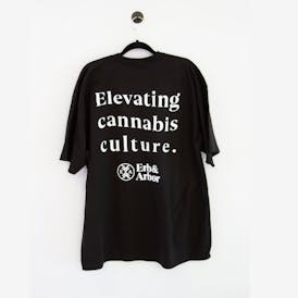 Erb & Arbor - E&A "Culture" Tee - black/white - *NEW*