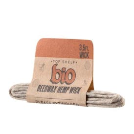 BIO Glass - BIO Natural Beeswax Hemp Wick - 3.5ft
