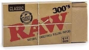 Raw 300s Classic Creaseless Leaves 1 1/4