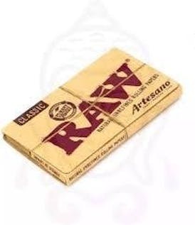 Raw - Papers - Raw Artesano 1 1/4" Papers + Tips + Tray