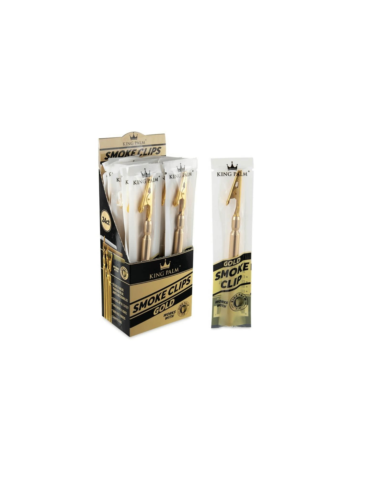 King Palm - Gold Smoke Clip