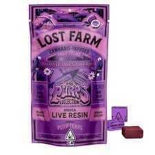 Lost Farm: The Purps Purple Passion Fruit Fruit Chews Lost Farm