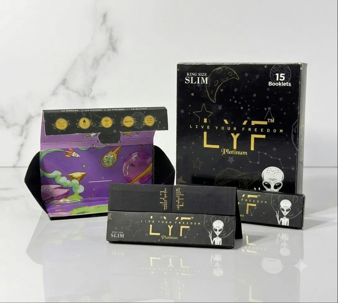 LYF Rolling Paper Brown Booklet