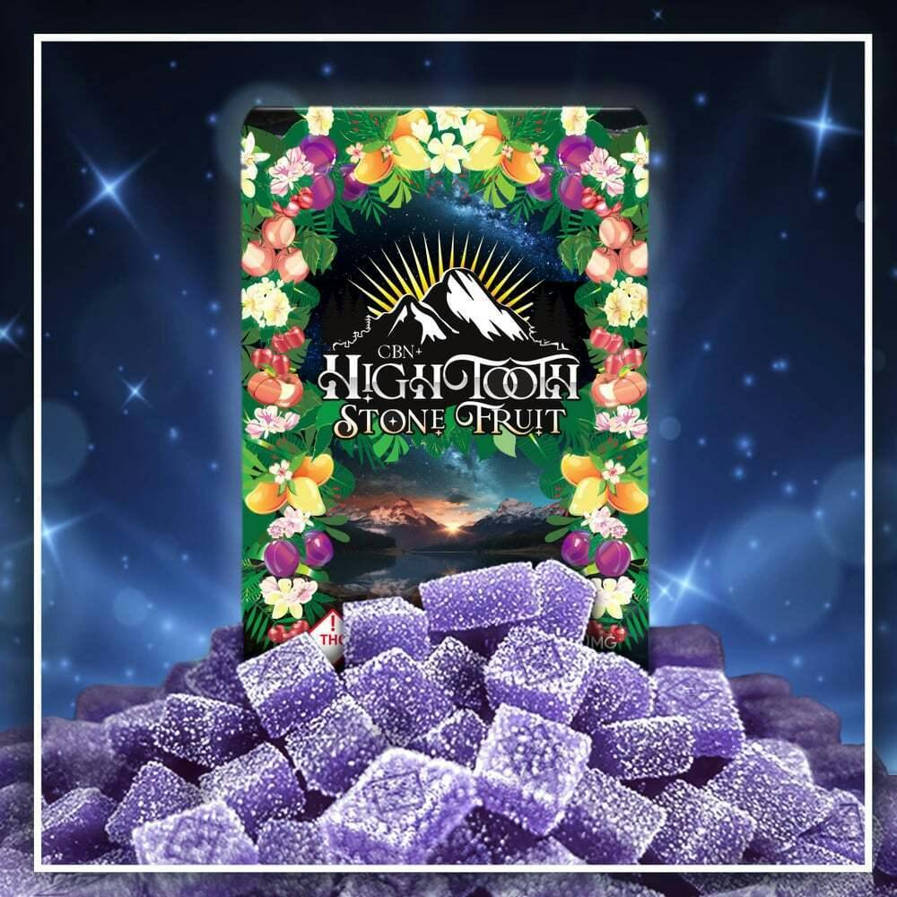 High Tooth 2:1 Stone Fruit THC:CBN Gummies 100 mg