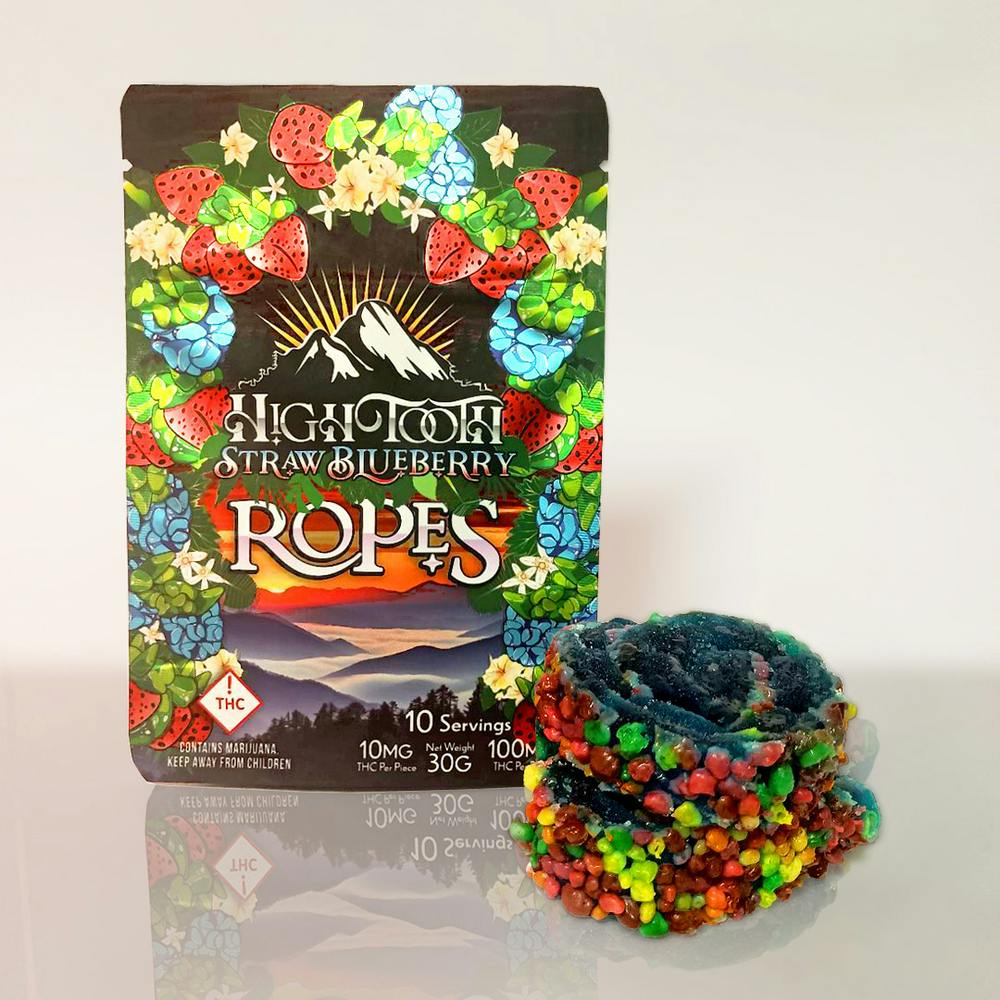 High Tooth Strawberry Blueberry Rope