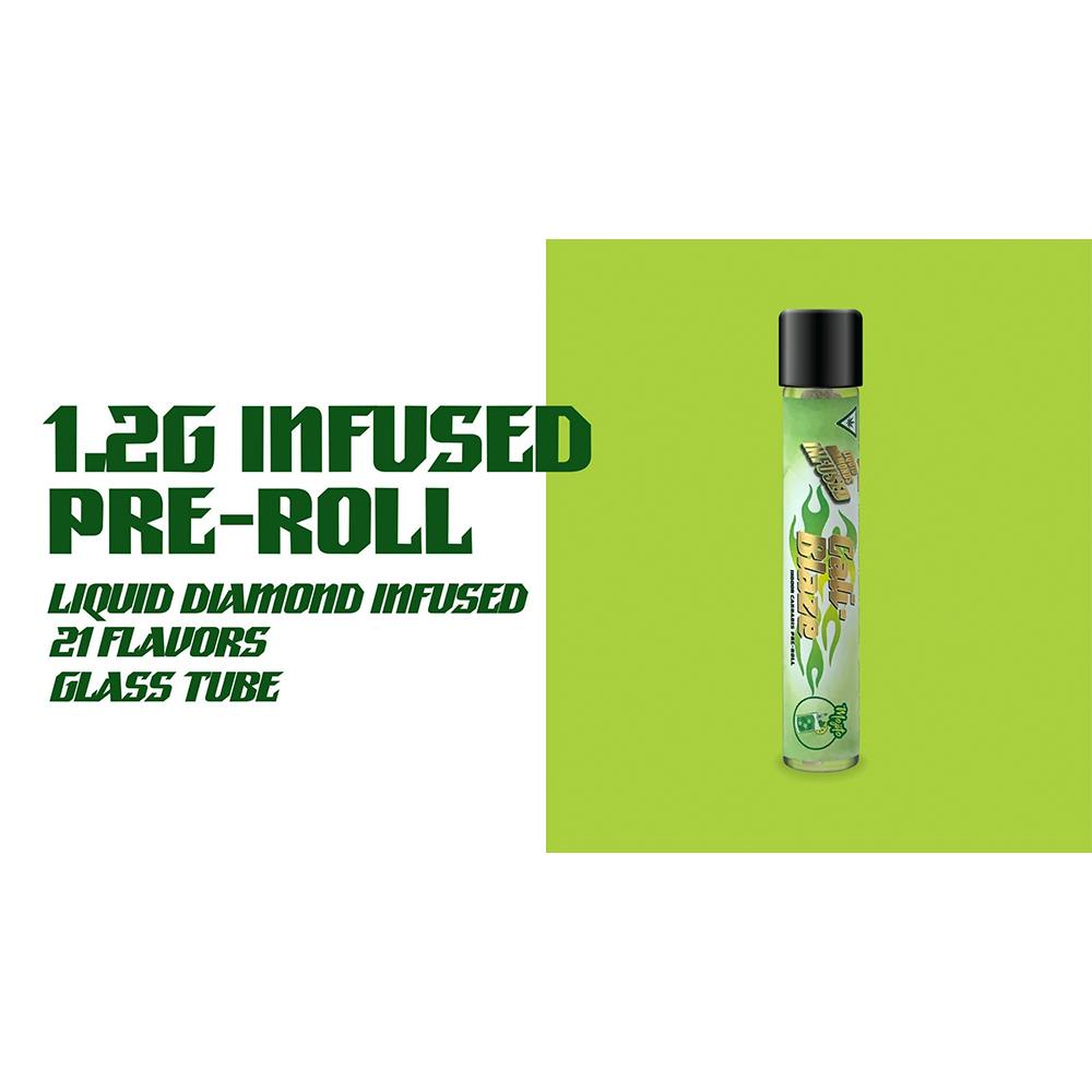 Cali Blaze Distillate Joint Cherry Lime Infused Joint 1.2 g