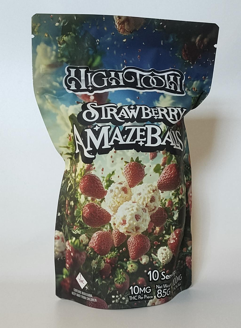 High Tooth Strawberry Shortcake Amazeballs 100 mg